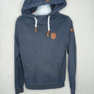 Wanakome Blue Hoodie Sweatshirt (S)